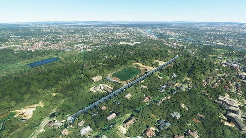 Louveciennes: Aqueduc de Marly, Château Louis XIV and other landmarks