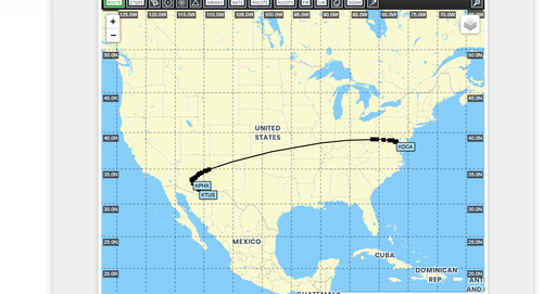 KDCA-KPHX Flightplan