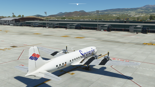 PMDG DC6B SPANAIR (FICTIONAL)