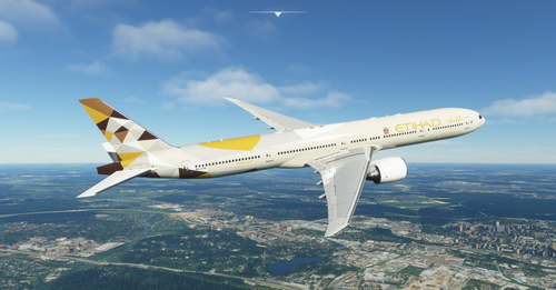 Etihad Airways CaptainSim 777-300ER 8K