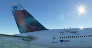 Air Austral (F-OLRD) "Vulcan / Volcan" CaptainSim 777-300ER 8K thumbnail 4