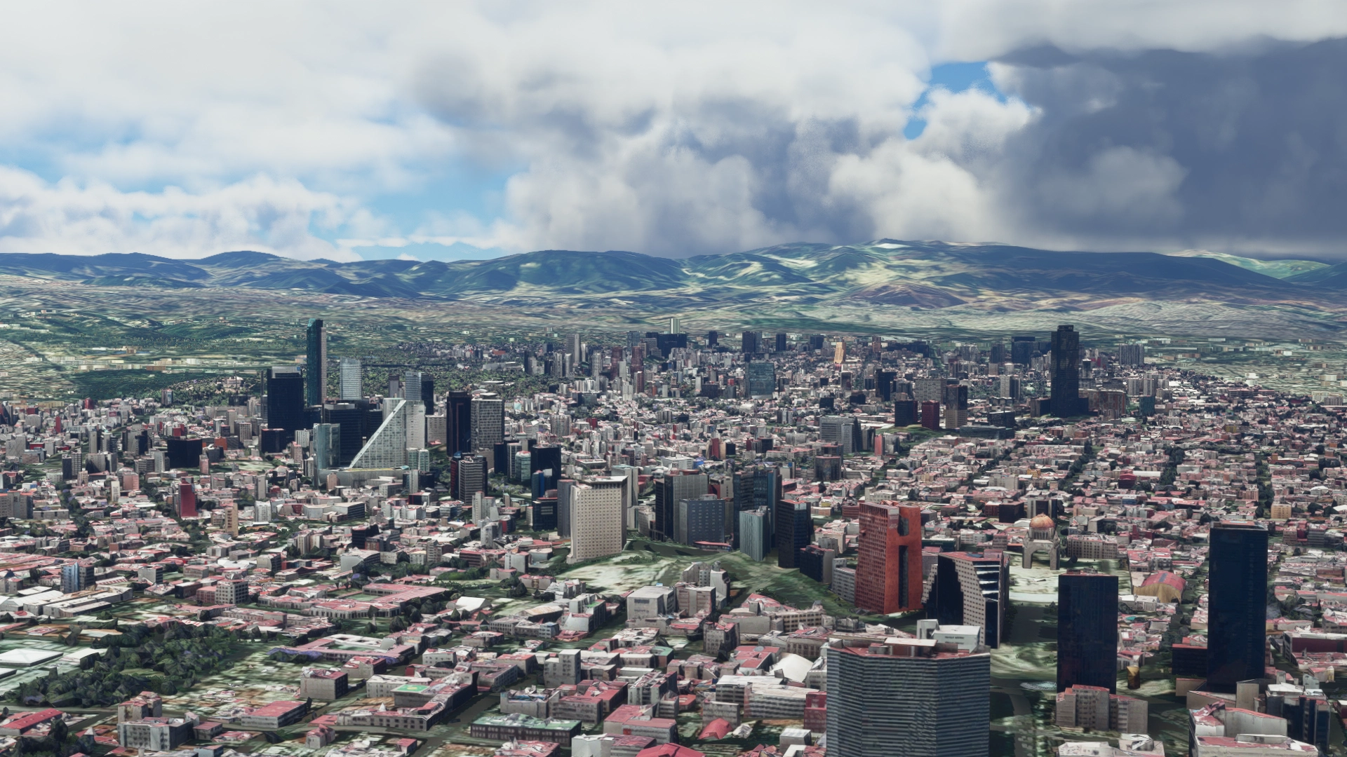 Mexico City Reforma Landmarks - Google Earth - Image 1