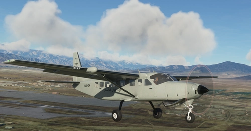 Cessna 208B (NO POD) Afghan Air Force [4K]