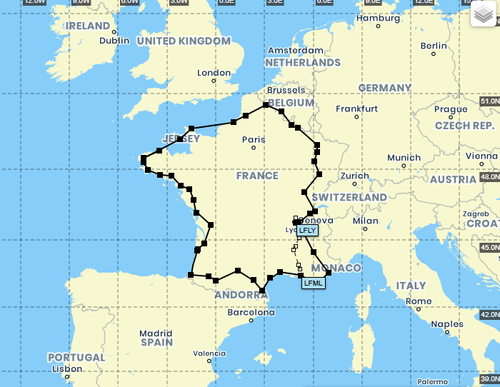 FLIGHT PLAN | TOUR DE FRANCE LINKAIRWAYS VA |