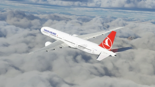 Turkish Airlines Dirty For Captainsim B777-300ER TC-LJK