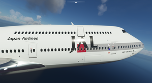 B747-8 Japan Airlines JAL (Retro) v3.2.0 [8K ULTRA] (No mirror)  thumbnail 4