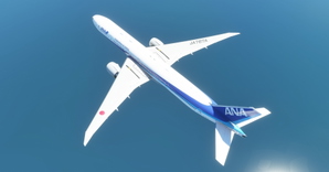 All Nippon Airways / ANA "2010 livery" "JA797A" CaptainSim 777-300ER thumbnail 4