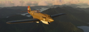 P-40B Tomahawk BigRadials ZK-KNP Kenepuru thumbnail 2