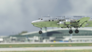 PMDG DC-6B Bare Metal thumbnail 10