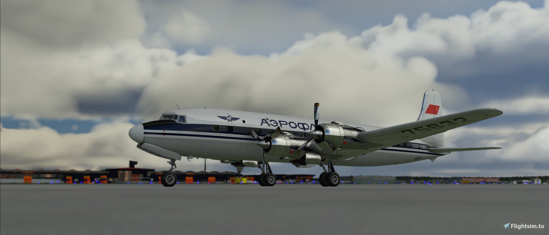 PMDG DC-6B Aeroflot  - Image 1