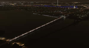 I78 Bridge at Newark Intenational Airport, NJ, USA thumbnail 4