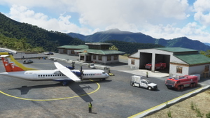 Yongphula Domestic Airport (VQTY) , (VQ10) in Trashigang, Bhutan thumbnail 3