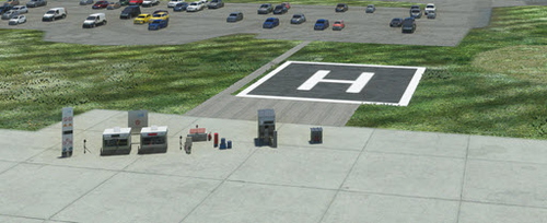 KHSA-Stennis, Mississippi Airport Spawn on New Helipad