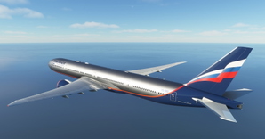 Aeroflot "METAL, GREY and LIGHT GREY" CaptainSim 777-300ER  thumbnail 3