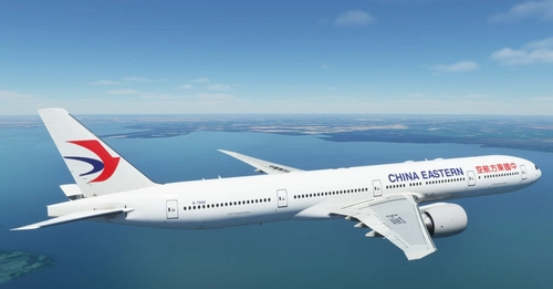 China Eastern Airlines "B-7868" and "B-2001" CaptainSim 777-300ER