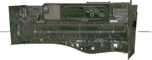 Lelystad Airport Aerial Background