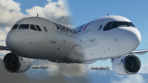 A320 Air France "Crevette"  8k ultra (2 Versions) thumbnail 13