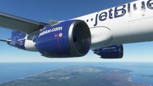 [A32NX] JetBlue Airways Binary Code Livery 8K ultra thumbnail 9
