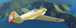 P-40B Tomahawk BigRadials ZK-KNP Kenepuru thumbnail 7