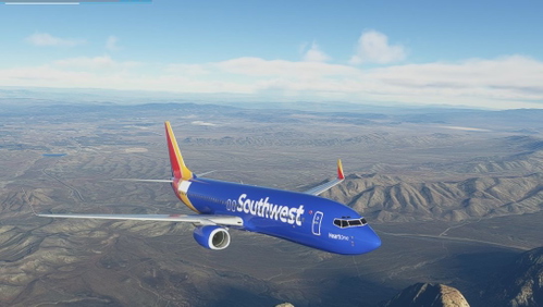 B738 SWA Heart One 