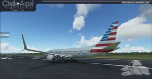 American Airlines | N324RA | Bredok3D 737M8 (7.5K) thumbnail 3