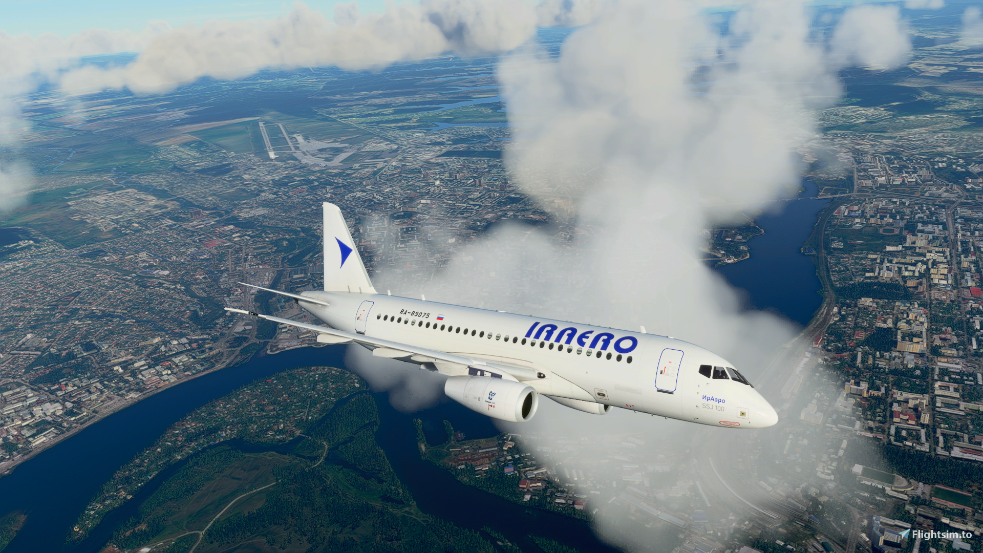 OUTDATED Sukhoi Superjet 100 IrAero - Image 1