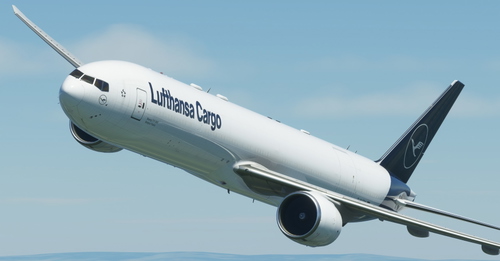 Lufthansa Cargo CaptainSim 777-300F (P2F)