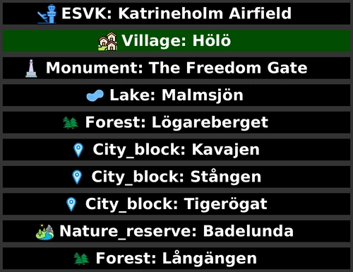 POI Billboards of Sweden