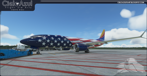 Southwest Airlines | N500WR | Bredok3D 737M8 (7.5K) thumbnail 4