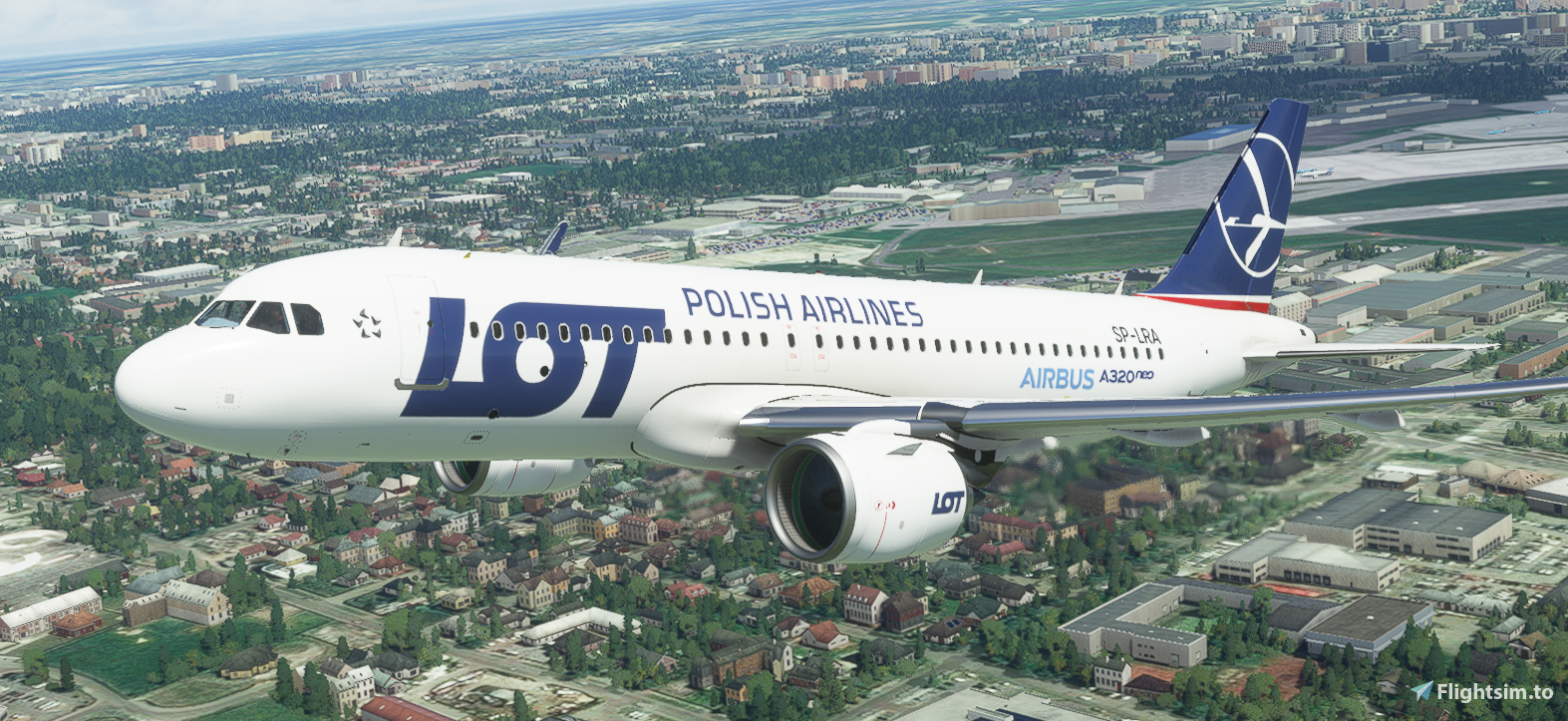 A320Neo (Asobo) LOT Polish Airlines [8K Fictional] - Image 1