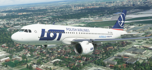 A320Neo (Asobo) LOT Polish Airlines [8K Fictional]