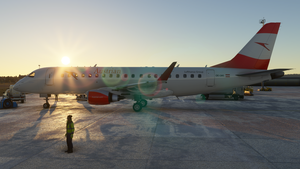 Embraer 175 Austrian Airlines 4K thumbnail 5