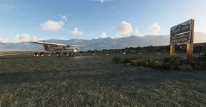 The Chicken Strip - Death Valley's National Parks unofficial airstrip! thumbnail 1