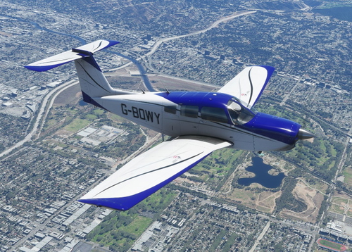 Just Flight's TurboArrow IV G-BOWY