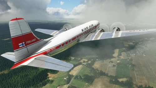 PMDG DC-6B - Kar-Air - OH-KDC