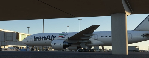 Iran Air B777-200 - Modern Livery - 4k - Captain Sim Model