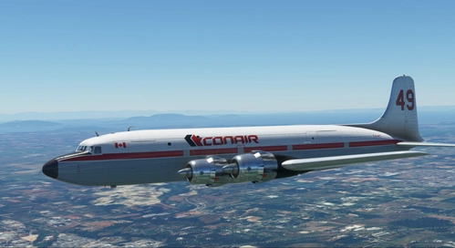 PMDG DC-6A CONAIR C-GJKT