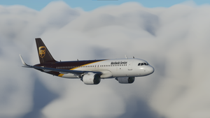 [A32NX] UPS Livery N147UP [8K High Resolution] thumbnail 2