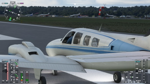 MSFS2020 Beech Baron 58 (FSX Original) thumbnail 2