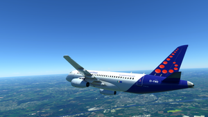 OUTDATED Sukhoi Superjet 100 Brussels Airlines (Operated by Cityjet) thumbnail 8
