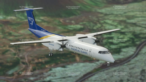 Flugfélag Íslands | Dash8 Q400