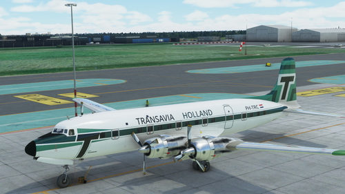 PMDG DC6-B Transavia Holland