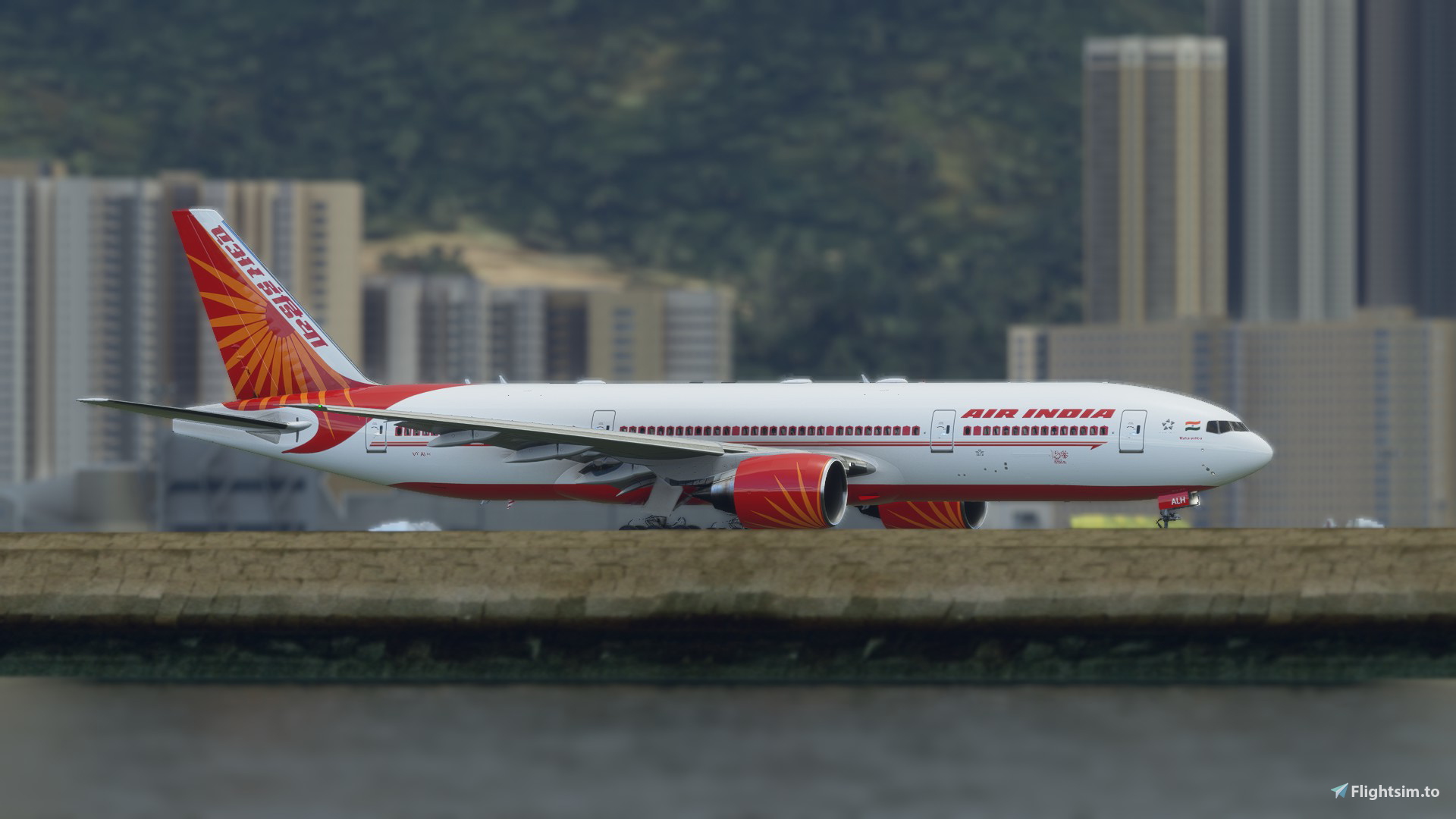 CS-777-200LR Air India Maharashtra VT-ALH Ultra  - Image 1