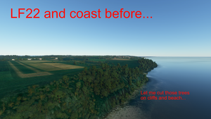 LF6251 Boulogne sur mer (LF22 Le Portel in MSFS) + coastline between Le Touquet and Boulogne thumbnail 6