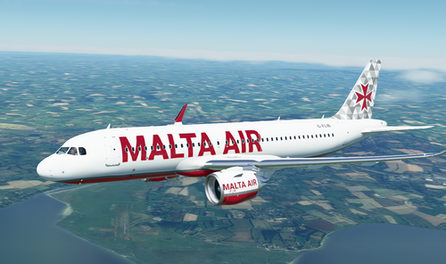 [ASOBO] Airbus A320neo - Malta Air (Ryanair)