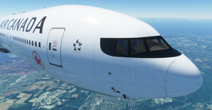 Air Canada "2017 livery" CaptainSim 777-300ER thumbnail 6