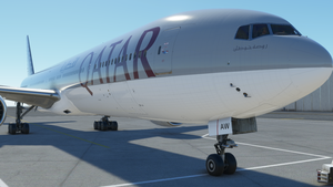 Captainsim B777-300ER Qatar Airways thumbnail 4