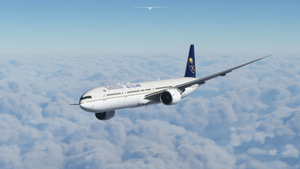Captain Sim B777-300ER Saudia thumbnail 1