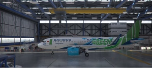 [A32NX] Bamboo Airways - Fly Green Livery thumbnail 3