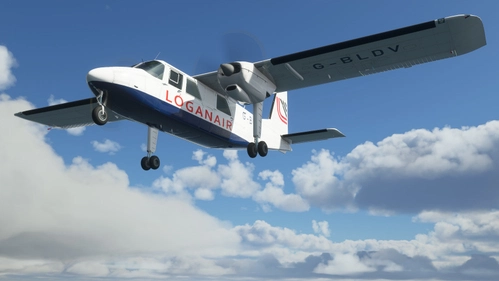 BlackBox Britten-Norman BN-2 Islander V2.0 - Livery "Loganair G-BLDV"